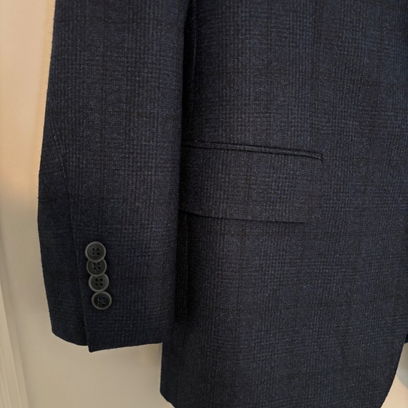 Blue Wool Blazer - Picture 7 of 12